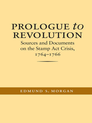 cover image of Prologue to Revolution
